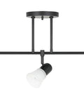 Three Light Kitchen Track Lighting Kit With Adjustable Heads For Islands And Ceilings Go To Modern Glass Shade In Brushed Nickel Finish