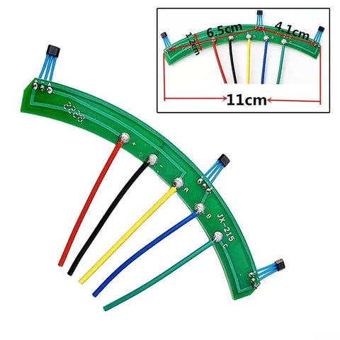 Durable Bike Motor Circuit Board With 215 Hall Sensor For Emma And Xiaoqiao E Scooter Replacement PCB Hall Plate with wires