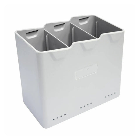 Three Slot Two Way Drone Battery Charger Hub For Mini 5 Pro Mini 4 Mini 3 And Mini 3 Pro with USB A Output Port, gray