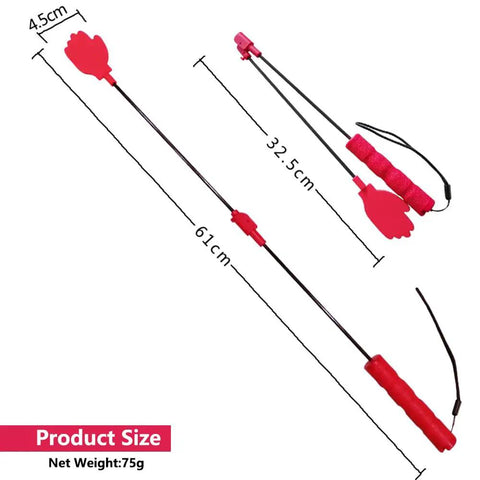 Foldable Dog Training Stick With Silicone Anti Slip Handle Portable Indoor Outdoor Training Whip For Puppies Durable