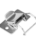Two Pack Stainless Steel Latch Hasps Toggle Catch Hardware For Cabinets Boxes Medical Kit Cases Durable Heavy Duty Rust Resistant Easy Install Security Fastener Solutions