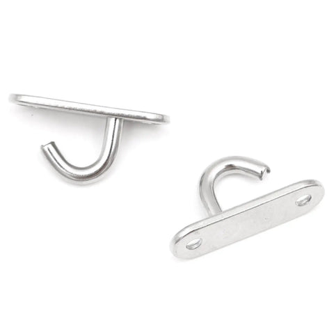 Top Shelf Rock Solid Stainless Steel Octopus Hooks For Hanging Plants And Ceiling Fans Totally Legit Marine Grade Heavy Duty Pad Eye Screws For Sweet Setups