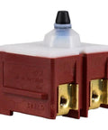 Premium Red Rocker Switch For Bga402 Dga402 Dga450 Delco Radios Hella Reliable straight plug with gold contacts.