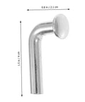 Dang Solid Heavy Duty Pallet Rack J Bolt Safety Pins 100 Pack sturdy iron pin 1.5in long for warehouse storage and DIY projects.