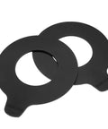 Rubber Flat Washers For Excavator Boom Bushing Kit Heavy Duty Pin Shim Spacers Durable Machinery Replacement Parts For Maintenance And Repairs Vibration Dampening And Noise Reduction black rubber washers