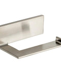 Single Post Toilet Paper Holder In Brilliance Stainless Steel, Wall Mount, Corrosion-Resistant Finish, sleek modern design