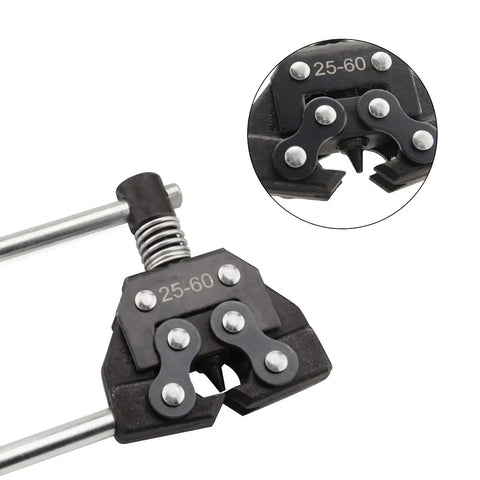 Breaker Cutter Tool For Motorcycle Roller Chain Detacher Fits 25 35 41 40 50 60 Links, Built From High Carbon Steel