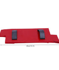 Dope Slate Texture Polyurethane Stamp Mat For Concrete Stamping 400x200x15mm red mat with easy grip handles