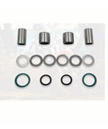 Complete steering stem bearing and swingarm maintenance kit with oil seals and bushings for CRF250R CRF450R off-road motorcycles.