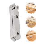 12 Pcs Zinc Alloy Jewelry Box Hinges 30x30x6mm Miniature 90 Degree Small Decorative Hinges For Wooden Cabinets And DIY Craft Boxes DearMamy