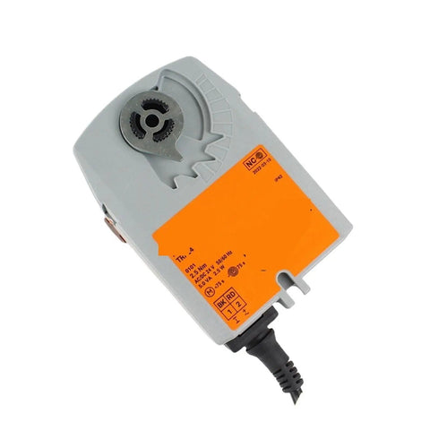 Heavy Duty Rotary Actuator Featuring A Foolproof Fail Safe Mechanism For Standard Ball Valves TRF24 Ac Dc 24v Quick Open Close Control Beefy 2.5Nm Output Runs Rock Solid top view with gear and connection cable