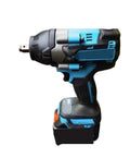 Heavy Duty Cordless Impact Wrench With Brushless Motor For Car Tire Changes And Truck Maintenance Lightweight Electric Power Tool suited for DIY.
