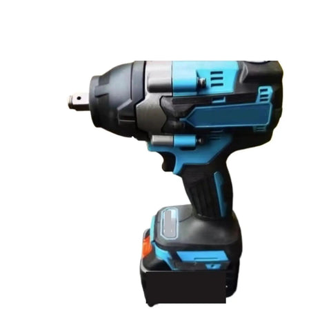 Heavy Duty Cordless Impact Wrench With Brushless Motor For Car Tire Changes And Truck Maintenance Lightweight Electric Power Tool suited for DIY.