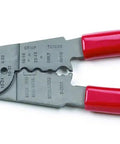 Knockout Quality Electrical Wire Stripper And Crimping Tool Featuring Plier Nose Bolt Cutter and Heavy Duty Wire Cutting Notches.