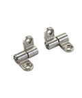 Zinc Alloy Friction Type Positioning Hinge With 360 Degree Rotation And Symmetrical Shaft Adjustable Torque DP022-2R for cabinets and doors