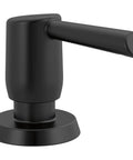 Essa Kitchen Faucet Soap Dispenser Accessory Matte Black With Metal Construction, Slimmer Pump Heads