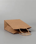 Brown Kraft Paper Bags With Handles Bulk 50 Pack For Small Businesses Shop Ready Eco Friendly Shopping Gift Bags 42x31x13 Cm Sturdy Handles