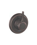 Ecostat Classic 1-Handle Diverter Valve Trim For Two Outlets In Rubbed Bronze With Concealed Thermostat