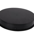Premium 360 Degree Rotating Turntable Display Stand For Jewelry, Watches, And Digital Products Featuring Smooth Quiet Spin And Energy Saving LED Lighting, black