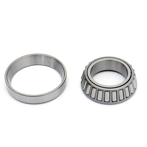 Pro Grade Tapered Roller Bearing Cup And Cone Set 4 Pack For Auto Repair With L68149 L68111 Parts, OE Quality, side view
