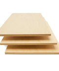 Stack of Baltic Birch Plywood Sheets 6 mm Thick 1/4 X 12 X 24 Inch Pack Of 6 B/BB Grade Craft Wood For Laser CNC Cutting And Wood Burning