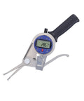 Horett Digital Dial Caliper 8 to 28mm Hole and Groove Depth Gauge showing a stainless steel design with an LCD display.