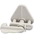 Top Shelf Pontoon Gate Latch For Square Boat Frames Fits One To One Point Two Five Inches, durable ABS latch design.