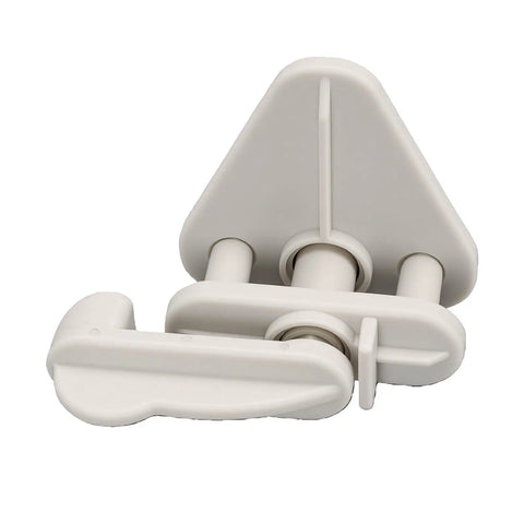 Top Shelf Pontoon Gate Latch For Square Boat Frames Fits One To One Point Two Five Inches, durable ABS latch design.