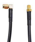 23.6 Inch Coaxial Antenna Extension Cable SMA Female To SMA Male Connectors for UV 5R Series Radios, copper coax, 600 mm length