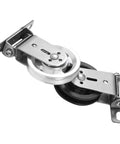 Heavy Duty Gym Pulley System With Wall Mount Single Pulley Block Silent 360 Degree Swivel Wheel Mute Bearing for home gym