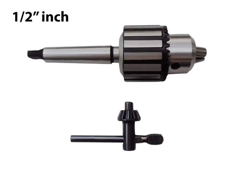 Heavy Duty One Half Inch Wood Lathe Drill Chuck Replacement Part Built Tough And Precision Ground Fits G0584 Equipment American Made Shop Quality Upgrade Rock Solid Guarantee