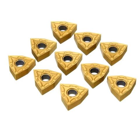 10 Pieces WNMG080404 WNMG431 carbide turning threading indexable inserts for MWLNR lathe tool holder
