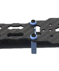 Close-up of 3K Carbon Fiber Folding Hexacopter Frame 680mm for FPV Drones, showing mount plate detail.
