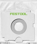 Self Cleaning Filter Bags For CT 48 Dust Collector That Keep Suction Strong, Capture Five Micron Particles, Act As A Pre Filter, And Feature An Easy Seal Flap For Clean Disposal shown with circular opening