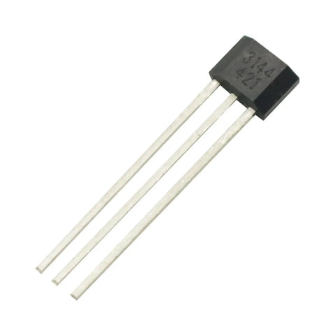 30 Pack A3144 A3144E Oh3144E Hall Effect Sensors Digital Magnetic Detectors For PCB Prototyping Electronics DIY Builds with 3 pins.