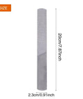 Eight Inch 4 Way Rasp File Forged From Toughened Carbon Steel Designed For Woodworking And Metalworking with flat and half round cuts.