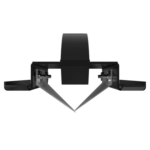 1.5 Inch V Cut Duct Board Cutting Tool for precise V groove joints in HVAC jobs, black pro grade, heavy duty steel sled frame, stainless blades