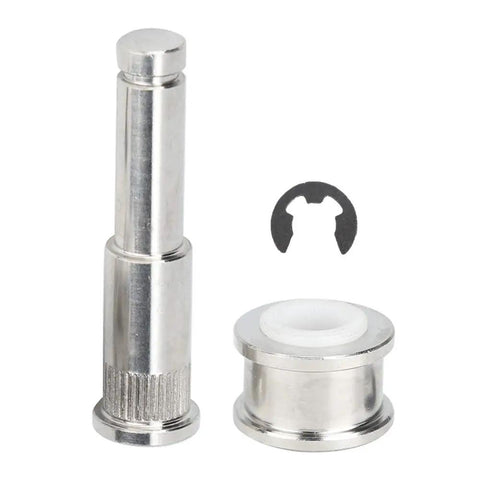 Chevy Door Hinge Detent Repair Kit Stainless Steel Door Hinge Pin Roller For K Series Trucks And SUV 2007 To 2011 Shaft Pin Sleeve Clamp Spring Replacement, showing components