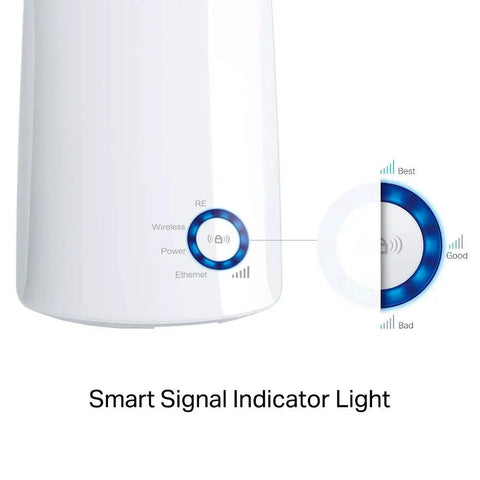 Top Shelf N300 WiFi Range Extender That Straight Up Kills Stubborn Dead Spots And Keeps Your Rig Running Tight Across The Whole House With Dedicated Ethernet Port For Lag Free Gaming
