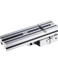 Heavy Duty 6 Inch Machine Vise Clamp Built Tough High Precision Steel For CNC Milling Machines And Bench Drills Quick Adjust Rotary Knob gray metal workpiece holder