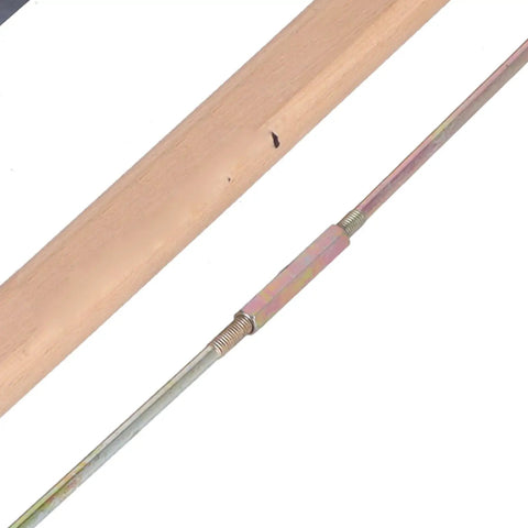 Rugged Teakwood Frame Saw With Razor Sharp Manganese Steel Blade For Effortless Wood Cutting showing lightweight 400mm frame and blade detail.