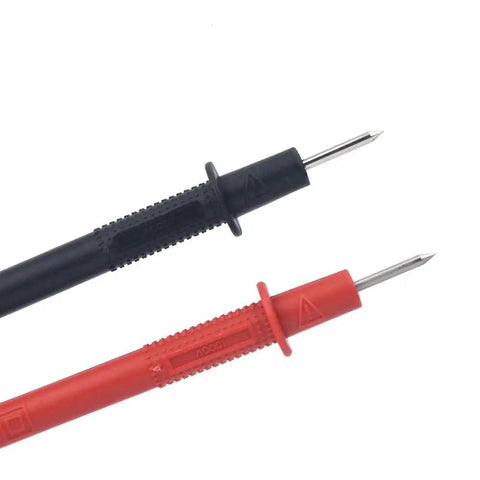 Red and black test leads for Digital Multimeter DT-830D With AC DC Measurement, Diode And Transistor Test, Continuity Buzzer, LCD Display
