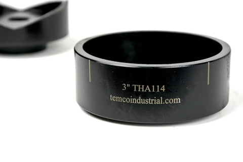 Three Inch Deep Draw Conduit Punch And Die For Hydraulic Knockout Driver with branding visible on the side.