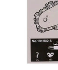 Top Shelf 14 Inch Chainsaw Chain Replacement featuring 3 8 Pitch Low Profile Bar for smooth cutting on Duc357 Duc353 Uc004G.
