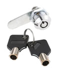 Drawer Tubular Cam Lock With Locking Plate Zinc Alloy Heavy Duty Cabinet Mailbox Drawer Lock with two keys