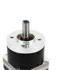 Close-up of Rock Solid Nema17 Planetary Gearbox Reducer With Whisper Quiet Worm Drive for 42mm stepper motors.