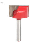 Heavy Duty Tungsten Steel Router Bit With 6mm Shank For CNC Carving Wood MDF PVC Slotting Bottom Cleaner Tool, 6mm shank.