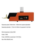 Knock Yourself Out Crafting Custom 3D Filament At Home With This Nifty Desktop Extruder, orange benchtop unit with control panel.