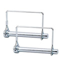 2 Pack 5/16 By 3-1/2 Inch Trailer Hitch Pins, Heavy Duty Steel Locking Pins For Utility Trailers, Lawn Mowers, Tow Hitches And Cargo Haulers