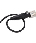 Stainless Steel Pressure Transducer For Zero To Twenty MPa With One Eighth Inch NPT Port And Five Tenths To Four And A Half Volt Output Water And Oil Compatible Sensor Built To Last That Directly Replaces Mechanical Gauges In Liquid Systems, front view